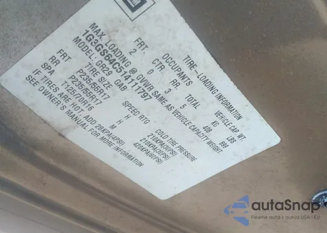 2001 Oldsmobile Aurora 4.0 from USA, damaged, VIN 1G3GS64C514111797